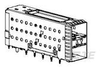 Pluggable IO Connectors & Cages - 2170409-6 - TE Connectivity