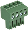 Terminal Block, Pluggable, 4Pos, 16Awg; Pitch Spacing Multicomp Pro - 64T3456 - Newark, An Avnet Company