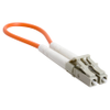Amphenol FO-62.5LPBLC0-001 LC Connector Loopback Cable: Multimode 62.5/125 Fiber Optic Port Testing .1m