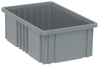 Dividable Grid Container, Grey; Bin Colour Quantum Storage - 44AC4688 - Newark, An Avnet Company