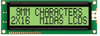 Display, Alphanumeric, 16X2, Yellow/grn; Character Count X Line Midas - 03AC3467 - Newark, An Avnet Company