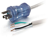 10ft 16 AWG Hospital Grade Power Cord (NEMA 5-15P to ROJ 125V) - Gray -- 2306-48028-010 - Image
