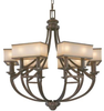 N6957-267B Mid. Chandeliers-Drum Shades - 692239 - Capital Lighting, Inc.