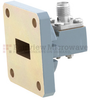 WR-51 to SMA Female Waveguide to Coax Adapter Square Cover with 15 GHz to 22 GHz N Band in Aluminum, Paint - FMWCA1027 - Fairview Microwave Inc.