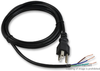 Power Cord, Nema5-15P, 6.6Ft, Black; Connector Type A Multicomp - 11J3552 - Newark, An Avnet Company