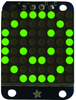 Led Display, Dot Matrix, 8X8, Green; Led Color Adafruit -- 44W3469