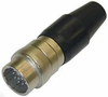Hirose 12 Pin Cable Jack (m) With Push/Pull Locking Mech. -- CV-HR10A10J12P