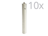 Optical Post Pack, 4 in. Height, 0.5 in. Diameter, 8-32, 1/4-20, Qty 10 - SP-4-PK - Newport MKS