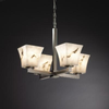 FAL-8829-40-NCKL Mid. Chandeliers-Glass Up - 750419 - Capital Lighting, Inc.
