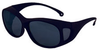 Jackson Safety V50 Polycarbonate Safety Glasses Black Mirror Lens - Black Frame - Wrap Around Frame - 761445-02816 - 761445-02816 - R. S. Hughes Company, Inc.