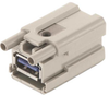 Usb Adapter, Usb 3.0 Plug-Plug; Usb Connector Convert From Harting - 74AC2362 - Newark, An Avnet Company