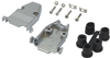 D-Sub Backshell, Size Da, 180 Deg, Zinc; Product Range L-Com - 26H1812 - Newark, An Avnet Company