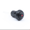 Pushbutton Switches - 1400-RP8200B2M1CEBLKBLKRED - New Yorker Electronics Co., Inc.