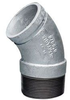 Elbow Fitting -- 19-3IN-GLV