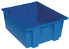 Genuine Stack & Nest Tote Bin, Blue; Bin Colour Quantum Storage - 44AC7540 - Newark, An Avnet Company