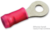 Terminal, Ring Tongue, #6, Crimp, Red; Stud Size - Metric Amp - Te Connectivity - 50F3215 - Newark, An Avnet Company