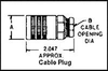 Circular Connector, Plug, 5 Position, Cable; Product Range Amphenol Industrial - 38F320 - Newark, An Avnet Company