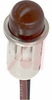 Indicator,Pnl-Mnt;Neon;Red;0.500 In;208-250 VAC;Lens,Dome;22AWG Wire Leads - 70130371 - Allied Electronics, Inc.