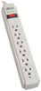 Protect It! 6-Outlet Surge Protector, 8-ft. Cord, 990 Joules, Low-Profile Right-Angle 5-15P plug -- TLP608