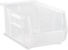 Ultra Stack & Hang Bin, Clear, 60Lb; Bin Colour Quantum Storage - 42AC6005 - Newark, An Avnet Company