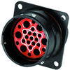 Circular, Receptacle, 20-16S, Wall Mount; Product Range Cinch Connectivity Solutions - 66T0778 - Newark, An Avnet Company