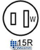 Leviton Duplex Receptacle, Plaster Ears -- 223 - Image
