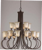 31405 Large Chandeliers-Glass Shade - 745763 - Capital Lighting, Inc.