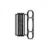 Brass Garden Hose Male GHT to Pipe -- 4026-12-12 - Image