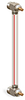 Nylon Liquid Level Gage with Shut-Off, 10” Centerline, 3/4