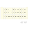 Terminal Block Marker Strips - 484-1SNA231031R1100-ND - DigiKey