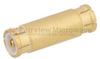 Snap-On MMBX Plug to MMBX Plug Slide-On Adapter 12mm Long Bullet,Gold Plated Bronze Body, High Temp, 1.25 VSWR - FMAD1077 - Fairview Microwave Inc.