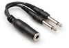 Audio / Video Cable Assembly, Y Cable; Connector Type A Hosa - 52T8894 - Newark, An Avnet Company