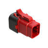Rectangular Connector Housings - 889-ATM06-6S-SF01RED-ND - DigiKey