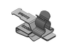 EMC Shield Clamps for Metal Sheet Edges, Pluggable- with or without Integrated Strain Relief - 36783.3 - icotek Corp