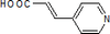 3-(4-Pyridyl)acrylic acid -- 15760 - Image