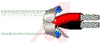 CONTROL/INSTRUMENTATION CABLE, TEFZEL INSULAT, 20AWG STRAND (7X28), 1 PAIR CLEAR - 70005511 - Allied Electronics, Inc.