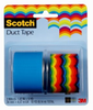 3M Scotch 905 Multi-Color Duct Tape - 1.42 in Width x 5 yd Length - 35560 - 051141-35560 - R. S. Hughes Company, Inc.