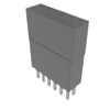 Headers, Receptacles, Female Sockets - 612-ESQ-106-44-S-D-ND - DigiKey