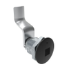 Quarter-Turn Cam Latch, 8 mm Square Recess, 40mm  Grip, Sealed, Zinc Alloy, Powder Coat, Black - E5-2-085-171 - Southco