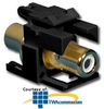 ICC RCA Modular Connector - Female-to-Female - IC107B6G - TelephoneStuff.com
