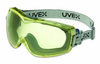 Uvex Stealth Polycarbonate Over The Glass (OTG) Safety Goggle Yellow Lens - Navy Frame - Non-Vented - Flexible Frame - 603390-125423 - 603390-125423 - R. S. Hughes Company, Inc.
