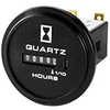 Honeywell Quartz Standard Hour Meter, round opening, retainer mounting, 0.25 in bent up blade termination, 10K hours, 12 Vdc to 24 Vdc operating voltage, faceplate: black background with white letteri - 82040 - Honeywell Sensing & IoT