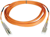 Duplex Multimode 50/125 Fiber Patch Cable (LC/LC), 2M (6-ft.) -- N520-02M