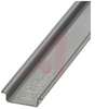 DIN rail High-grade steel V2A, unperforated, height 5.5 mm, each piece 2 MTR - 70169746 - Allied Electronics, Inc.