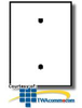Leviton Commercial Grade Nylon Wallplates 1-Gang 1-Blank.. - 80719 - TelephoneStuff.com