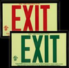 P50 Screen Printed Exit Sign (P50) - 72 - Traffic Safety Warehouse