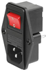 Power Entry Conn, Plug, 10A, Panel; Connector Type Schurter - 23M1710 - Newark, An Avnet Company