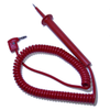 Needle Tip Probe to Meter Banana Plug, 20 AWG PVC Coil Cord Test Lead - 60534C - E-Z-HOOK, a division of Tektest, Inc.