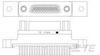 D-Shaped Connectors - 1532268-1 - TE Connectivity