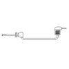 X100W Mini-Hook to Meter Pin Plug, 18 AWG PVC Test Lead - 606W - E-Z-HOOK, a division of Tektest, Inc.